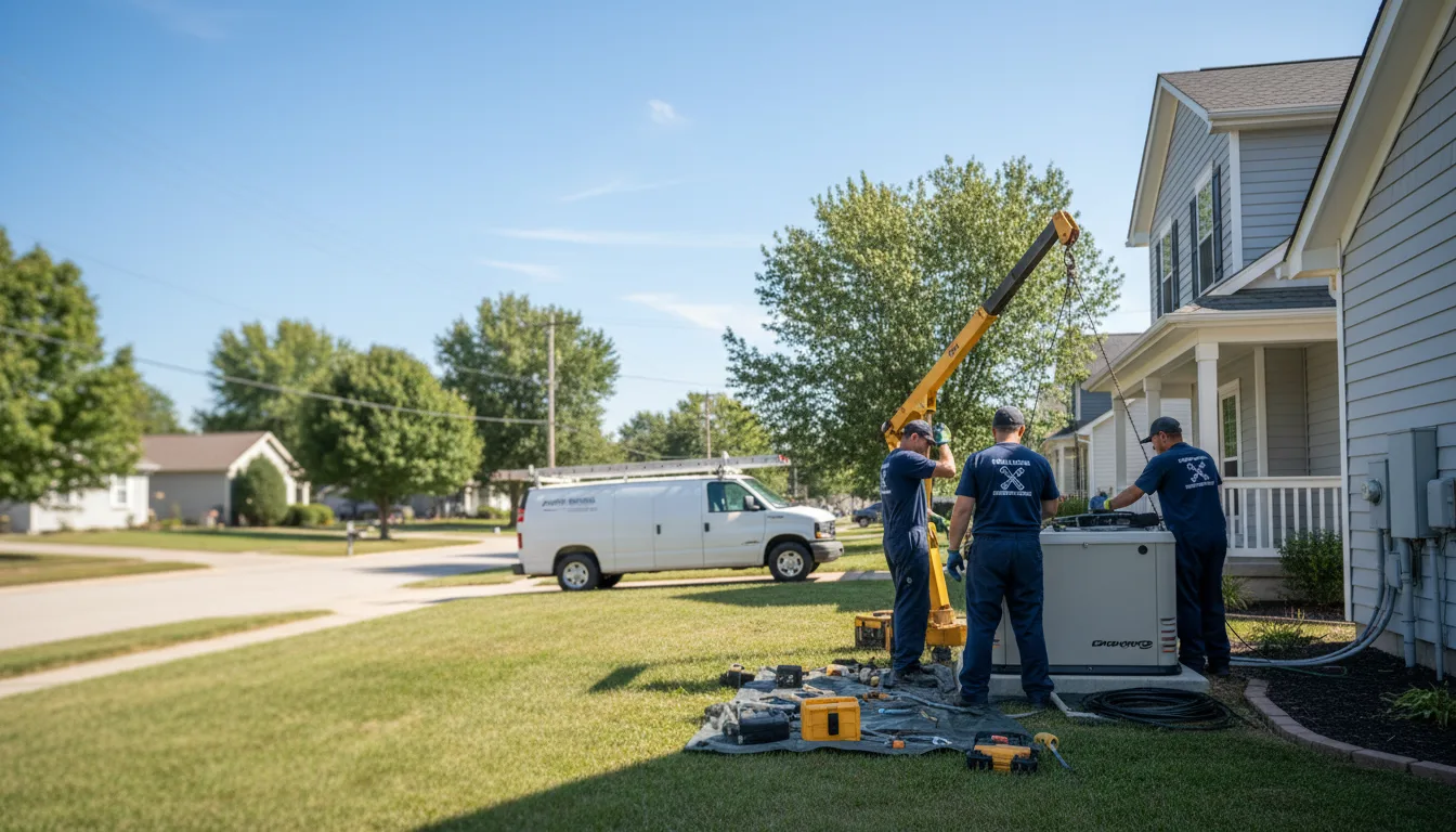 Generator Installation in Marquez, TX near me